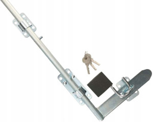 Rygiel Ze Skoblem 800 Mm Skobel 17 Cm + Kłódka