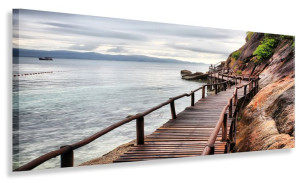 Obraz Wielka Panorama 120x60 Pomost Dużo Wzorów
