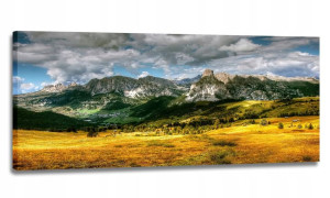 Obraz Góry Panorama 120x50 Obrazy Na Płótnie