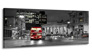 Obraz Panorama Uk Londyn 120x50 Na Płótnie