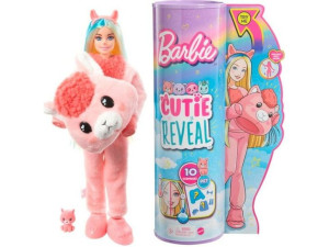 Barbie Cutie Reveal - Lama - Seria 2 - Kraina Fantazji - Hjl56 Hjl60
