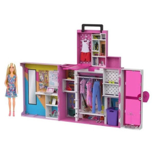 Barbie - Dream Closed - Szafa Garderoba Zestaw + Lalka - Hgx57