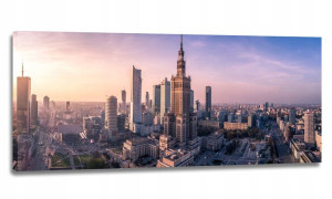 Obraz Led 150x60 Kinkiet Lampa - Warszawa
