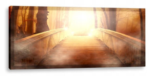 OBRAZ podświetlenie LED 150x60 LAMPKA POMOST