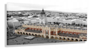 Obraz Kraków Sukiennice 170x70 Na Płótnie