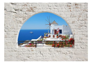 Fototapeta - Lato na Santorini [Rozmiar: 350X245]