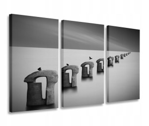 Obraz Modern Abstrakcja Obrazy Tryptyk 90x50