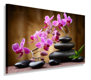OBRAZ SPA KAMIENIE STORCZYKI 120x80 do salonu
