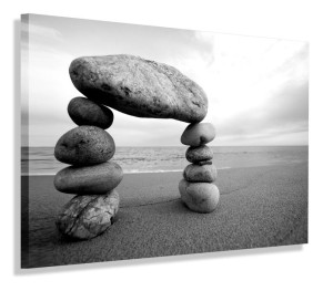OBRAZ KAMIENIE STONES 120x80 do salonu