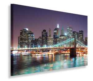 OBRAZ NY MANHATTAN 120x80 do salonu