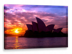 OBRAZ LED 120x80 - podświetlenie SIDNEY AUSTRALIA