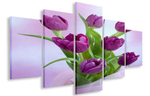 Obraz Gigant Tulipany 150x100 Płótno