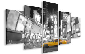 Obraz Gigant Ny Taxi Cab 150x100 Płótno