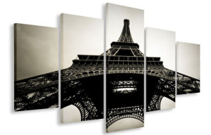 Obraz Gigant Eiffel Tower 150x100 Płótno