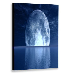 Obraz Pionowy Blue Moon 60x90 W Pionie