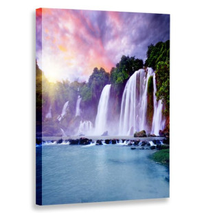 Obraz Pionowy Wodospady 60x90 W Pionie