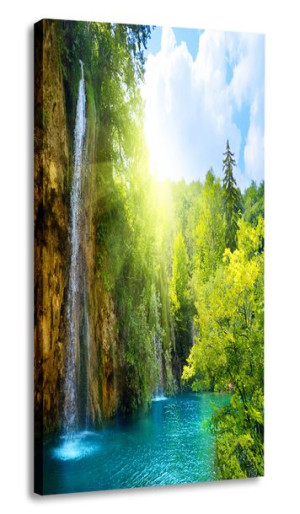 Obraz Wodospad 40x80