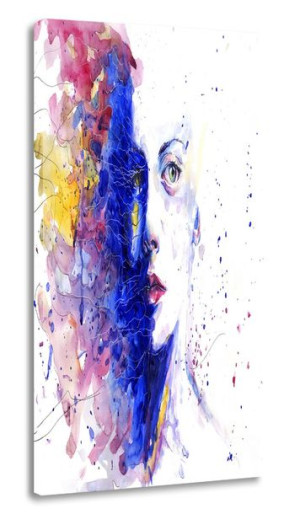 Obraz Twarz Kobiety 30x60