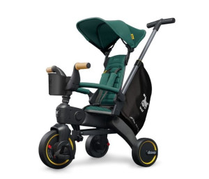 Doona, składany rowerek trójkołowy Doona LIKI S5 5w1, zielony