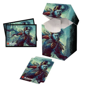 Koszulki +Pudełko na karty talię Magic MtG Pokemon Sakashima Protektory Com