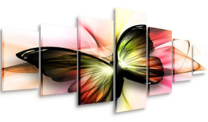 Obraz Do Salonu Motyl 210x100 Wielki