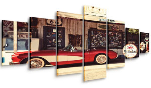 Obraz Do Salonu Route66 210x100 Wielki