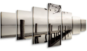 Obraz Do Salonu Pomost Pomosty 210x100 Wielki