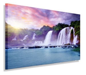 Obraz Wodospad Waterfall Obrazy Canvas 40x30