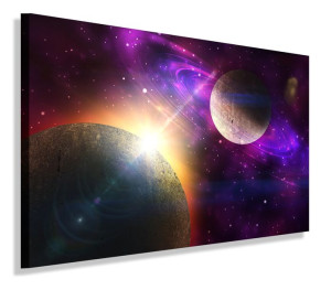 Obraz Planety Księżyc Obrazy Canvas 60x40