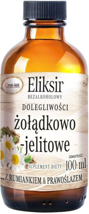 Eliksir dolegliwości żołądkowo-jelitowe - suplement diety 100 ml - Mir-Lek