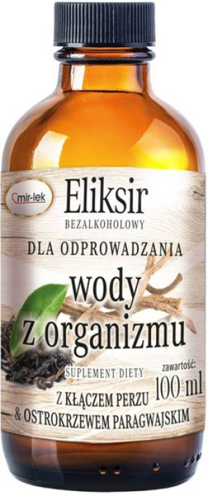 Eliksir dla odprowadzania wody z organizmu - suplement diety 100 ml - Mir-L