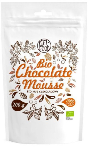 Mus czekoladowy w proszku Bio ekologiczny 200 g - Diet-Food