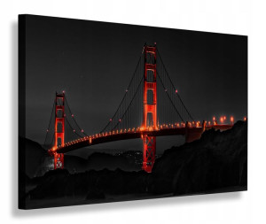 Obraz Most San Francisco Obrazy Canvas 100x70