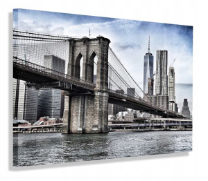 Obraz Brooklyn Most 100x70 Obrazy Na Płótnie
