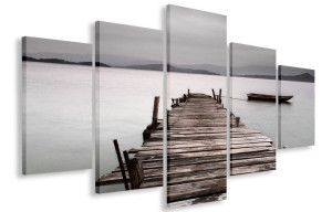 Obraz Obrazy Pomost 125x70 Płótno