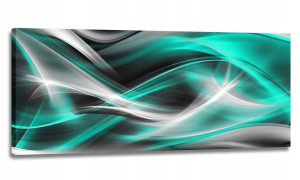 Obraz Led + Pilot 130x55 Abstrakcja