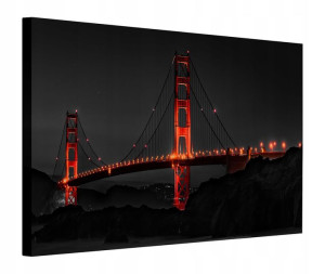 Obraz 130x90 Most Golden Gate Bridge