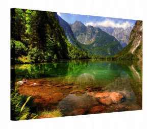 Obraz 130x90 Górski Widok Krajobraz