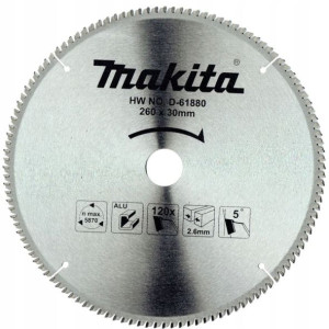 Tarcza do Ukośnicy do ALUMINIUM 260x30x120Z Makita