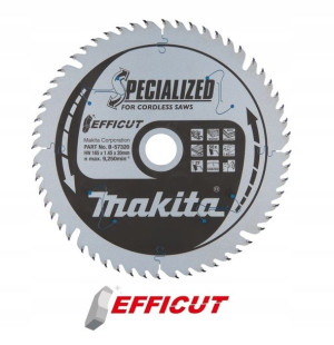 Tarcza do drewna EFFICUT 165x20 56Z MAKITA +gratis