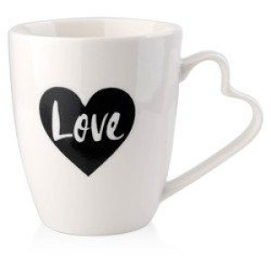 Kubek porcelanowy Love Serce 370ml