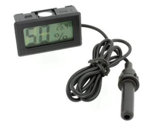 Elektroniczny HIGROMETR HYGROMETR z TERMOMETR LCD