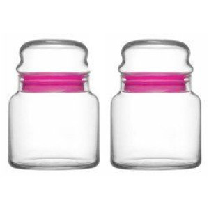 Pojemniki szklane z pokrywkami 635 ml Lav komplet 2 sztuki