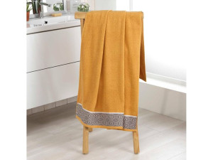 Ręcznik Jacquard - Musztardowy 90x150