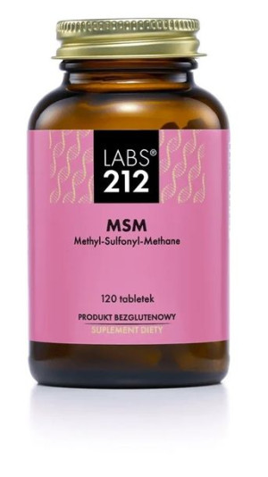 Siarka MSM - Metylosulfonylometan 500 mg (120 tabl.)