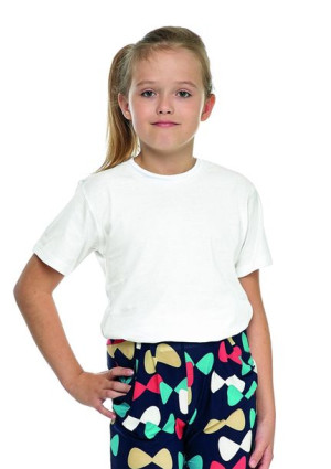 Moraj Biała koszulka T-shirt WF Gimnastyka 110/116
