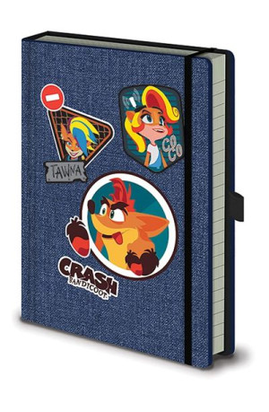 Notatnik A5 Crash Bandicoot