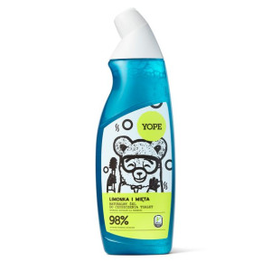 YOPE Naturalny żel do czyszczenia WC Limonka i mięta 750ml