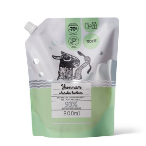 YOPE Naturalny żel pod prysznic Yunnan chińska herbata uzupełnienie 800ml
