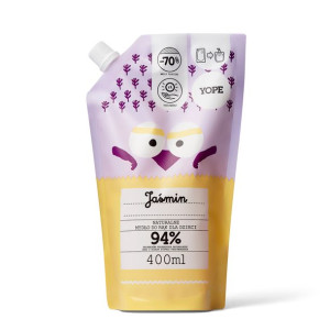 YOPE Naturalne mydło do rąk dla dzieci Jaśmin uzupełnienie 400ml